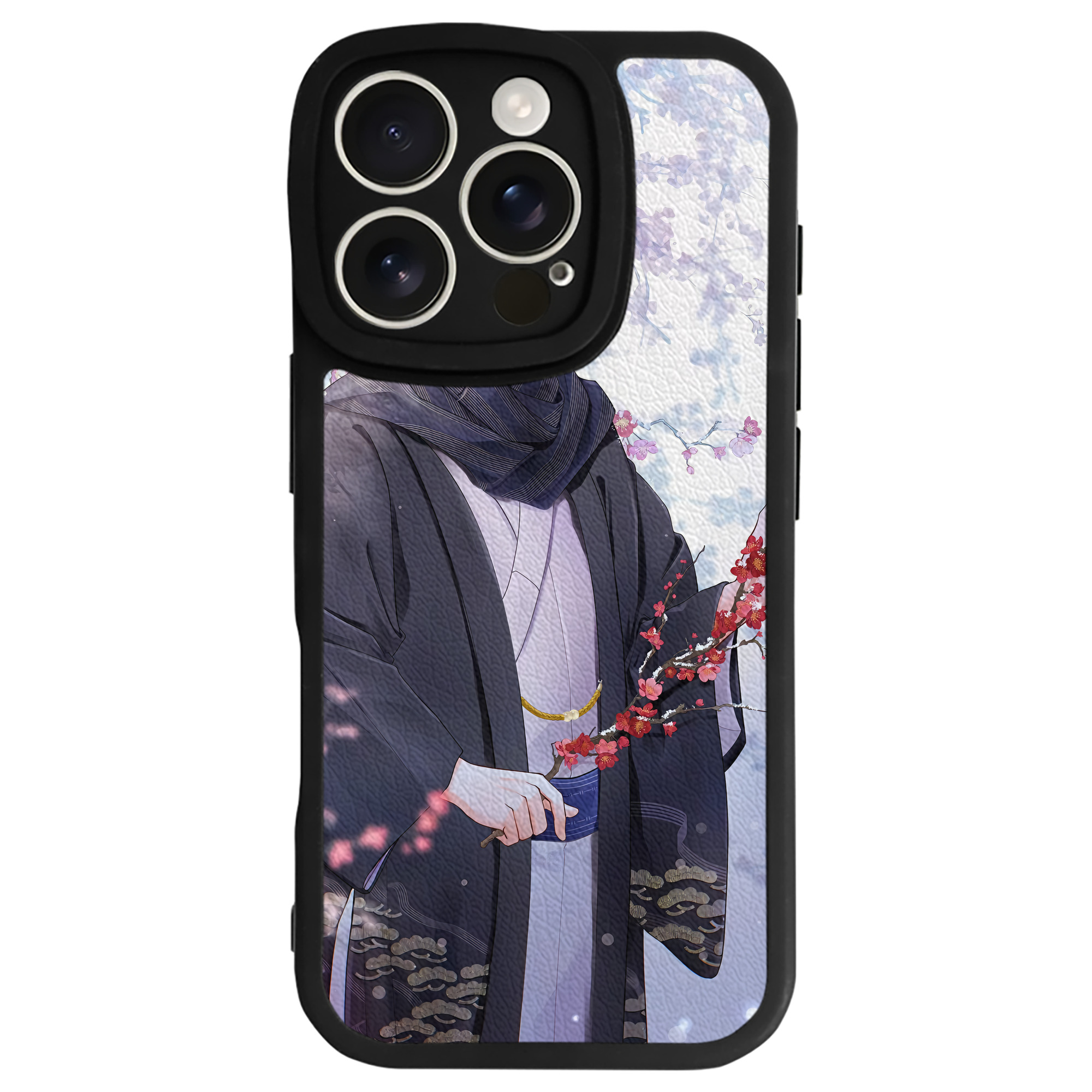 （画像用） 刀剣乱舞 Touken Ranbu 【iPhone 16シリーズ対応】シリコンスマホケース（レザー調） 材質：シリコン